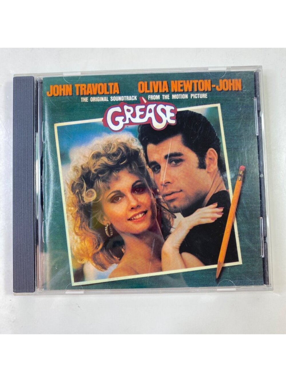 Grease Soundtrack CD John Travolta Olivia Newton-John 1978 Polydor Musical Fun